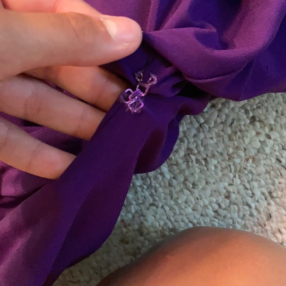 Purple Prom Dress - Picture 4 of 4